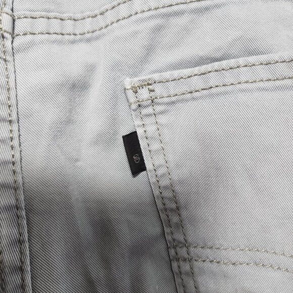 Levis 510 Slim Chino Pants 36 x 32 (36 x 31) Mid Rise Cotton Casual Stretch - Picture 4 of 8